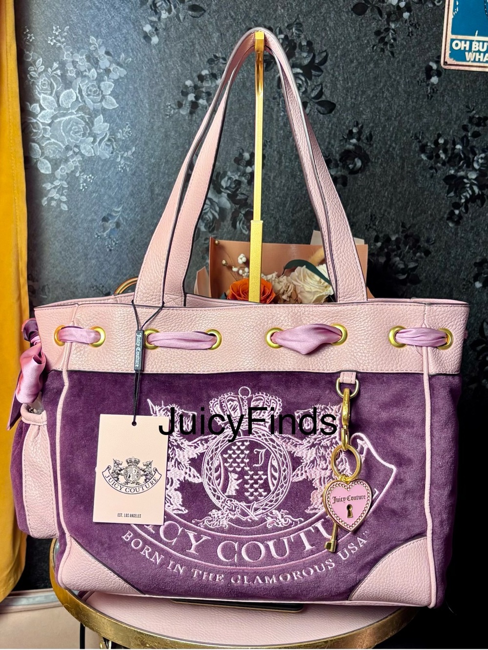 NEW UK EXCLUSIVE RELEASE COQUETTE WINE TASTING DAYDREAMER TOTE BAG